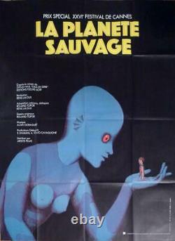 La Planete Sauvage Fantastic Planet Laloux -rare Original Large Movie Poster