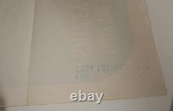 Lady Frankenstein Movie Poster 1972 Italian Horror (HSE/JSF6) 41x27 USA Release