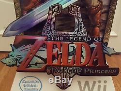 Legend of Zelda Twilight Princess Full Size 3D Display Standee Nintendo Wii 2006