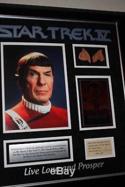 Leonard Nimoy SCREEN USED Spock Ears STAR TREK IV THE VOYAGE HOME