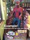 Life Size Blockbuster Video Spiderman with NEW IN Original Box /w Store Display