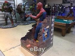 Life Size Blockbuster Video Spiderman with Original Box and Display