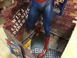 Life Size Blockbuster Video Spiderman with Original Box and Display