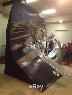 Life Size Marvel Silver Surfer Theater Display Full Size Prop