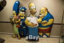 Life Size Simpsons Homer Family Standee Prop Statue Display Theater Polystyrene