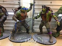 Life Size TMNT Teenage Mutant Ninja Turtles Full Size Props Paramount Pictures