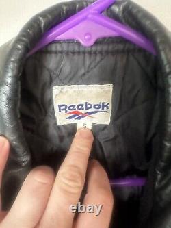 Little Giants Film Gift. Reebok Bomber Jacket Leather Sleeves. Spielberg FYC