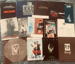 Lot Of 15 Vintage Movie Premiere Programs