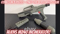 M240 Aliens Flame Thrower Replica 11 Massive 3D Print Hand Painted