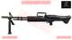 M60 Heavy Machinegun Replica 11 3D Printed Real Metal Look Hand Painted