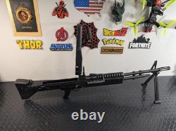 M60 Heavy Machinegun Replica 11 3D Printed Real Metal Look Hand Painted
