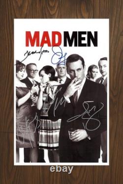 MAD MEN Signed Movie Poster 11x17 with COA Authentic Memorabilia