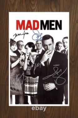 MAD MEN Signed Movie Poster 11x17 with COA Authentic Memorabilia