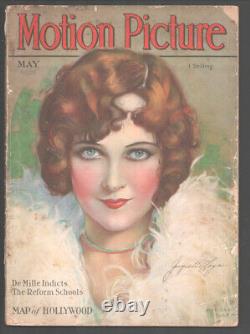 MAG Motion Picture 5/1928-Marland Stone-Jacqueline Logan-Cecil DeMille-Loret