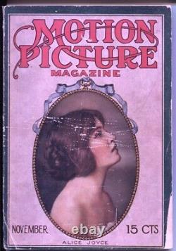 MAG Motion Picture Magazine 11/1914-Alice Joyce-Lillian & Dorothy Gish-G/VG