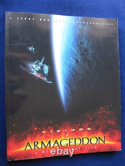 MAKING OF ARMAGEDDON FILM BOOK SIGNED by MICHAEL BAY & JERRY BRUCKHEIMER