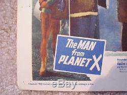 Man From Planet X Original 1951 Lobby Card #7 11x14 Edgar Ulmer Near Mint