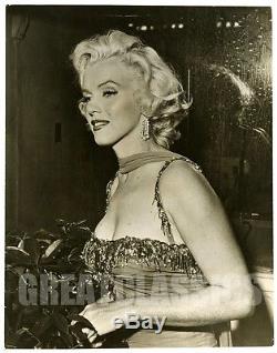 Marilyn Monroe 1953 Hollywood Benefit Lovely Candid Original Vintage Photograph