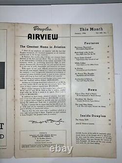 MARILYN MONROE JANUARY, 1946 DOUGLAS AIRVIEW MAGAZINE 1st appear / Holy Grail