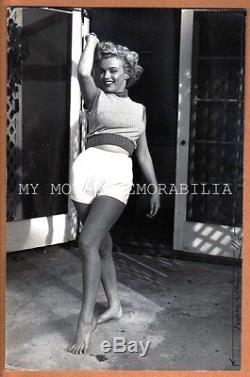 MARILYN MONROE ORIGINAL VINTAGE 1953 ANDRE DE DIENES oversize dblwt photograph