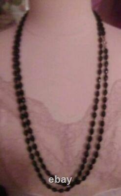 MARILYN MONROE Worn & Owned Black Bead Necklace Actress Provenance LOA COA