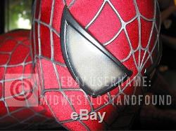 MARVEL Comic 2004 SPIDER-MAN 2 Movie Prop Spiderman 2 Amazing Mask Lens Set sdcc