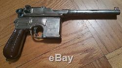 Mgc Rmi C96 Mauser Broom Handle Replica Gun Pistol Metal Dl-44 Han Solo Blaster