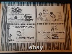 MGM Pictures Rare Original 1962 Movie Promo Poster Ad Framed