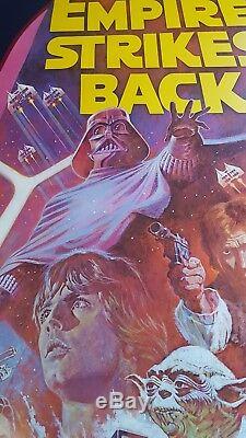 MINT ROLLED! ORIGINAL 1982 THE EMPIRE STRIKES BACK 27x41 STAR WARS MOVIE POSTER