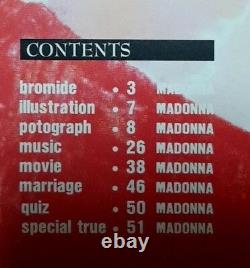 Madonna Korean Exclusive Photo Book ULTRA RARE