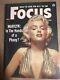 Marilyn Monroe Focus 11/55 Color Cover Mini Mag Great Photo Super Nice Copy