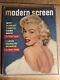 Marilyn Monroe Modern Screen 10/53 Great Color Photo Cover Magazine Very Nice