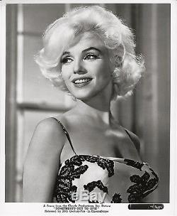Marilyn Monroe ORIGINAL 1962 portrait. Something's Got To Give. Nice smile
