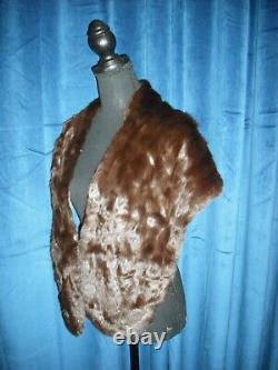 Marilyn Monroe Owned Worn 50's Sable Fur Stole WithMonogram from Sydney Guilaroff