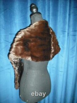 Marilyn Monroe Owned Worn 50's Sable Fur Stole WithMonogram from Sydney Guilaroff