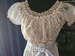 Marilyn Monroe Owned Worn 50's White Lace Nightgown & Petticoat Sydney Guilaroff