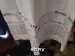 Marilyn Monroe Owned Worn 50's White Lace Nightgown & Petticoat Sydney Guilaroff