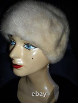 Marilyn Monroe Owned Worn 50's White Mink Hat from friend Sydney Guilaroff