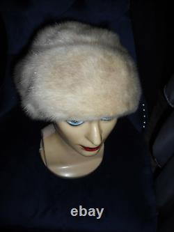 Marilyn Monroe Owned Worn 50's White Mink Hat from friend Sydney Guilaroff