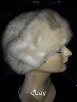 Marilyn Monroe Owned Worn 50's White Mink Hat from friend Sydney Guilaroff