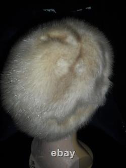 Marilyn Monroe Owned Worn 50's White Mink Hat from friend Sydney Guilaroff