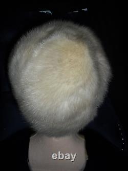 Marilyn Monroe Owned Worn 50's White Mink Hat from friend Sydney Guilaroff