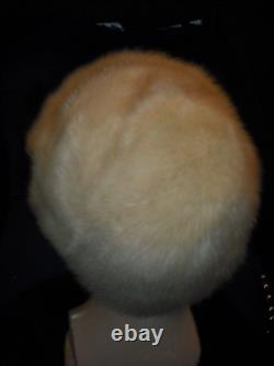 Marilyn Monroe Owned Worn 50's White Mink Hat from friend Sydney Guilaroff