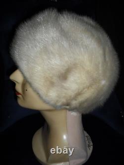 Marilyn Monroe Owned Worn 50's White Mink Hat from friend Sydney Guilaroff