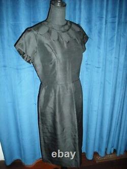 Marilyn Monroe Owned Worn 60's Black Cutout Neck wiggle friend Sydney Guilaroff