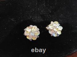 Marilyn Monroe Owned/Worn Costume Beaded Cluster Earrings from Sydney Guilaroff