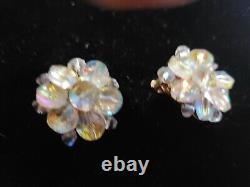 Marilyn Monroe Owned/Worn Costume Beaded Cluster Earrings from Sydney Guilaroff