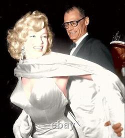 Marilyn Monroe Owned/Worn Custom Raw Silk Gown Travilla from secretary May Reis