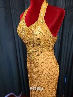 Marilyn Monroe Owned/Worn Halter Sequin Bead Dress from Stylist Sydney Guilaroff