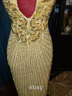 Marilyn Monroe Owned/Worn Halter Sequin Bead Dress from Stylist Sydney Guilaroff